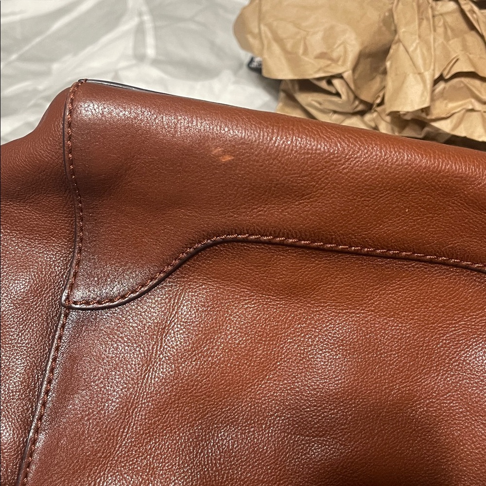 Frye Rich Brown Leather Shoulder Bag - Picture 7 of 8